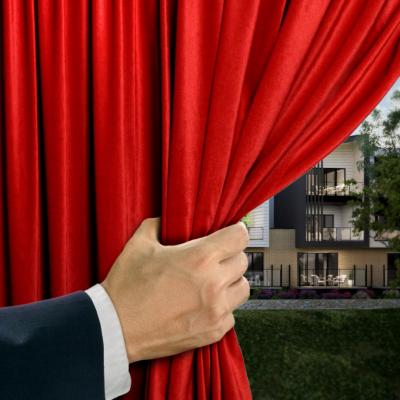 Curtain render – red – web Curtain render - red - web